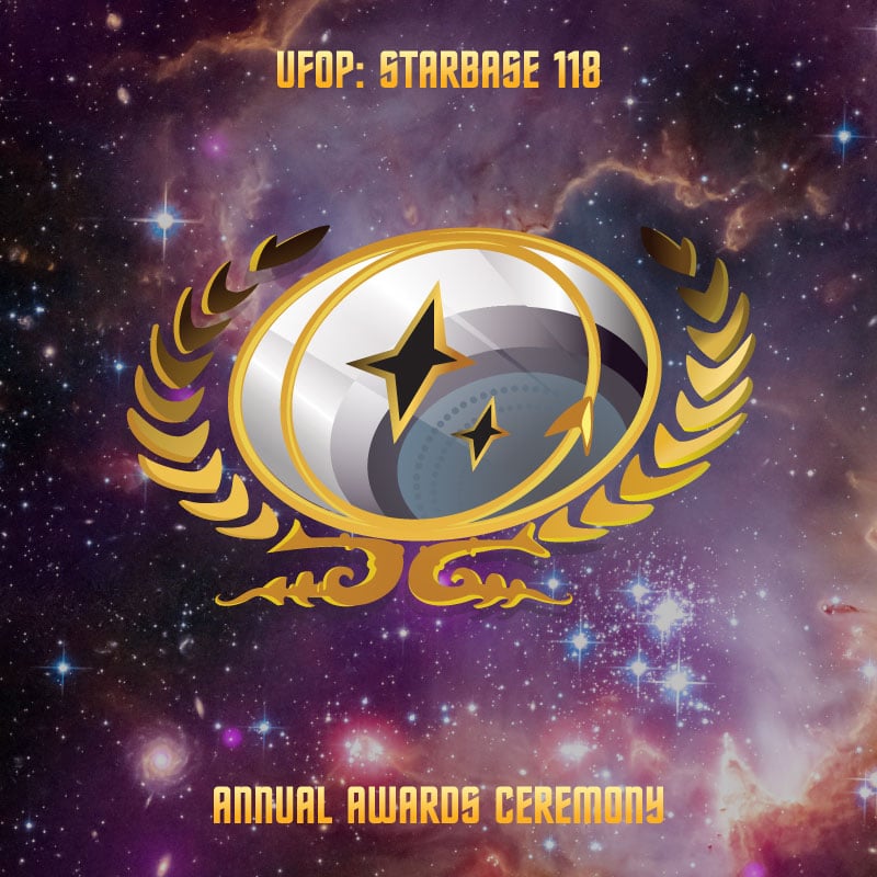 Starbase118 logo on a purple starry background