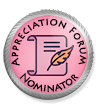 Appreciation Forum Nominator Elite Badge