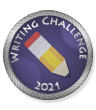 Writing Challenge 2021 Winner Badge